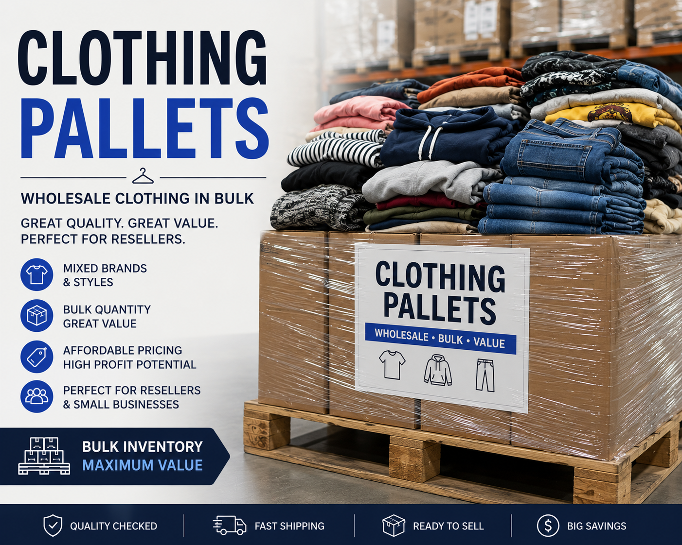 Clothing Pallets